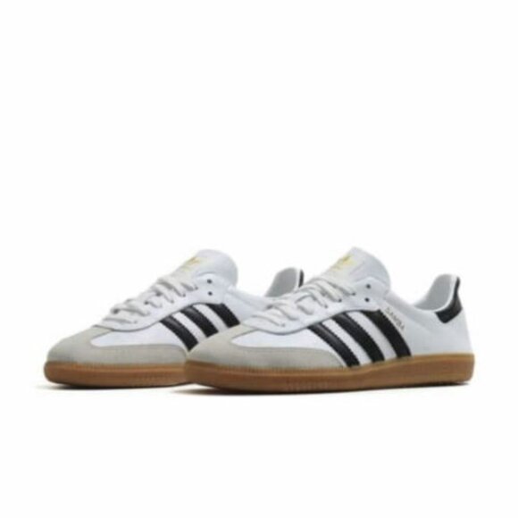 Adidas Samba Decon Low Mens Sportswear Shoes White IF0642 NEW Size 7.5 - Picture 2 of 5